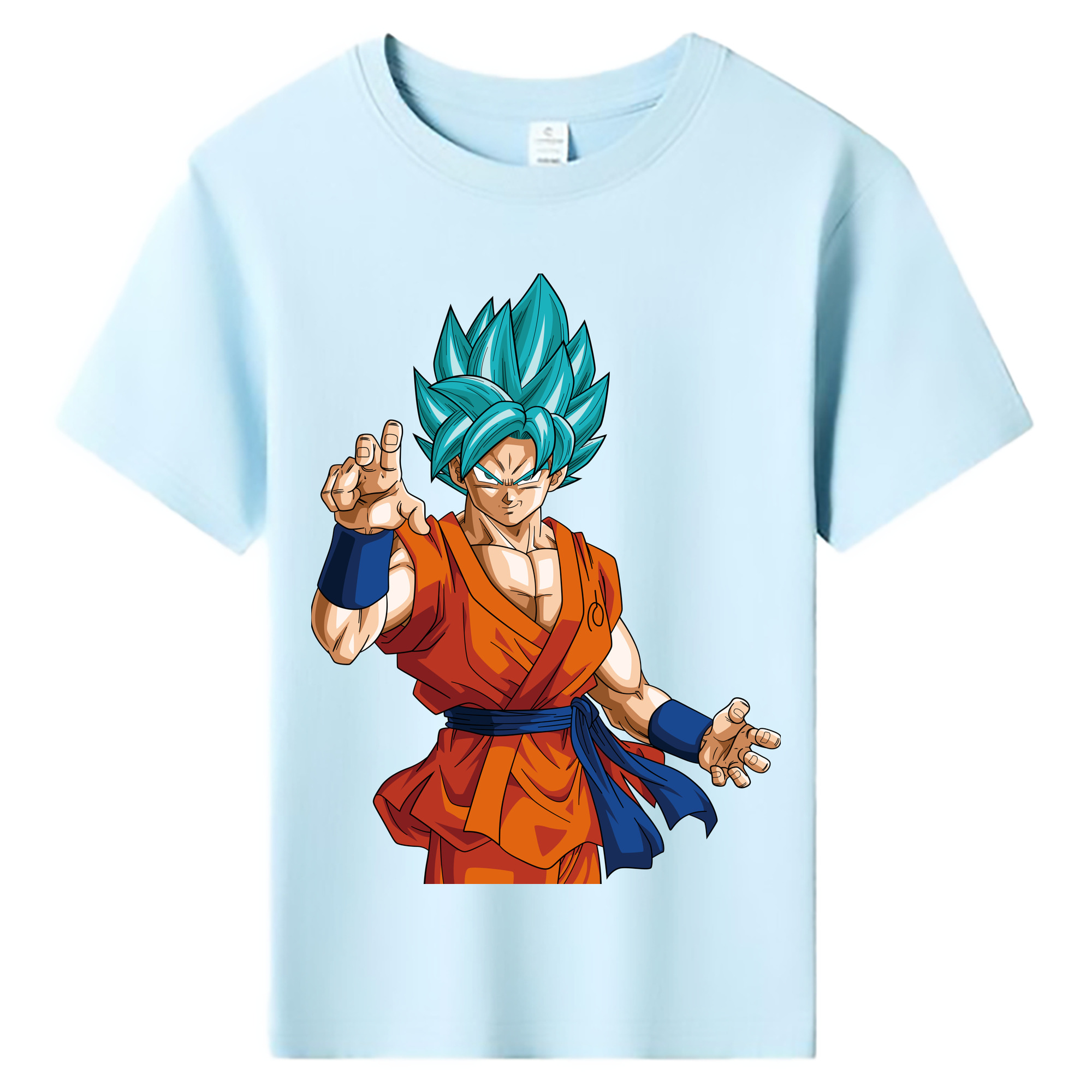 （画像用） ドラゴンボール 孫悟空（そん ごくう）Son Goku カカロット DRAGON BALL Kakarotto 綿100％キッズTシャツ（フロントプリント）